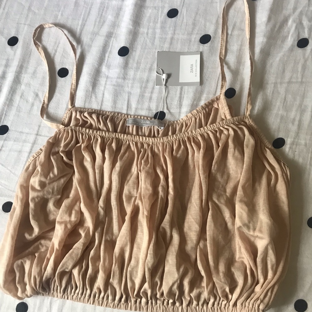 COPY - ZARA Soft Blush Pink Camisole NWT • Size L